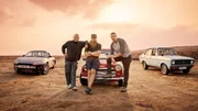 Picture shows: Chris Harris, Freddie Flintoff, Paddy McGuinness