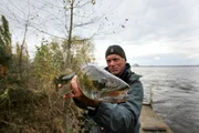Jeremy Wade in Chernobyl.