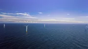 Hywind Scotland vor der schottischen Ostküste ist der erste schwimmende Offshore-Windpark der Welt.