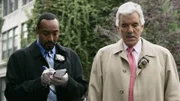 Die beiden Detectives Ed Green (Jesse L. Martin, li.) und Joe Fontana (Dennis Farina) ermitteln in dem Fall des ermordeten LKW-Fahrers. Bald kommt ans Licht, dass er mexikanische Staatsbürger illegal über die amerikanische Grenze brachte...