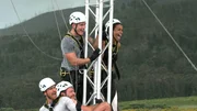 V.l.: Luigi "Gigi" Birofio, Marcus Muth, Robin Riebling und Cecilia Asoro