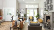 Host Jasmine Roth leveled the floors and removed a post to give the Legg's the family room of their dreams, as seen on HGTV's Hidden Potential.