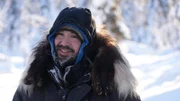 Steven "Tig" Strassburg bei Minusgraden auf Fallenjagd mit seiner Familie. (National Geographic/Wayne Shockey)