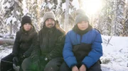 Steven "Tig" Strassburg mit seinen Söhnen Evan und Terrance Strassburg. (National Geographic/Wayne Shockey)