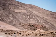 Geoglyphen in der Atacama-Wüste in Chile