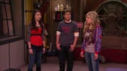 v.li: Carly Shay (Miranda Cosgrove), Freddie Benson (Nathan Kress), Sam Puckett (Jennette McCurdy)