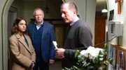 Almila Bagriacik (Mila Sahin), Axel Milberg (Klaus Borowski), Martin Lindow (Johann Flemming).