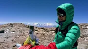 Fernanda Maciel hopes to become the first woman in the world to run up and down Aconcagua.