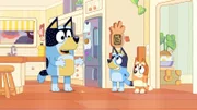 L-R: Bandit, Bluey, Bingo