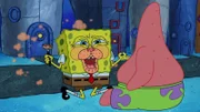 L-R: SpongeBob, Patrick
