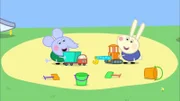 L-R: Edmond Elephant, Richard Rabbit