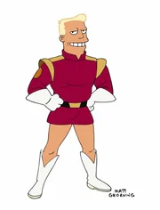 Zapp Brannigan: Raumschiffkapitän und Möchtgern-Casanova, hält sich für den Schönsten im Weltraum.