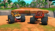 Stripes (l.), Blaze, AJ (oben)
