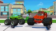 L-R: Pickle, Blaze, AJ
