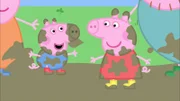 L-R: George Pig, Peppa Pig