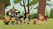 v.li.: Hector, CJ, Sergio (oben), Bobby, Ronnie Anne, Carlota, Carl, Rosa