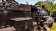 Steam locomotive.