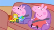 L-R: George Pig, Peppa Pig