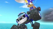 L-r: Darington, Stunt Kitty
