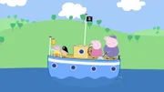 v.li.: Peppa Pig, George Pig, Granny Pig, Grandpa Pig