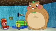 L-R: Gary, SpongeBob, Cuddle E. Hugs
