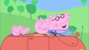 L-R: Peppa Pig, George Pig, Mummy Pig, Daddy Pig