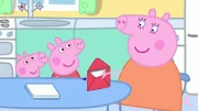 v.li.: George Pig, Peppa Pig, Mummy Pig