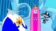 L-R: Ice King (Tom Kenny), Princess Bubblegum (Hynden Walch)