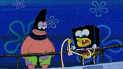 L-R: Patrick, SpongeBob
