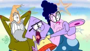 v.li.: GrandPat, Squidina, Bunny