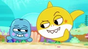 L-R: Hank, Baby Shark
