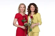 ARD ROTE ROSEN, Telenovela, Jana Hora-Goosmann und Judith Sehrbrock spielen ab Mitte Oktober die Hauptrollen in  der 18. Staffel der erfolgreichen Daily Novela. Zwei Frauen erkämpfen sich ihren Glauben an die Liebe zurück, nachdem auffliegt, dass sie seit Jahren von demselben betrogen wurden - und werden Freundinnen. Dies ist die Kerngeschichte der 18. Staffel "Rote Rosen", die voraussichtlich Mitte Oktober 2020 im Ersten beginnt. Die Hauptrollen übernehmen Jana Hora-Goosmann (l.) als Mona Herzberg und Judith Sehrbrock (r.) als deren anfängliche Rivalin Tatjana Petrenko. (siehe ausführliche Pressemeldung vom 10.08.20). © ARD/Nicole Manthey/Montage, honorarfrei - Verwendung gemäß der AGB im engen inhaltlichen, redaktionellen Zusammenhang mit genannter ARD-Sendung bei Nennung "Bild: ARD/Nicole Manthey/Montage" (S2+). ARD-Programmdirektion/Bildredaktion, Tel: 089/5900-23534, bildredaktion@DasErste.de