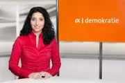 Moderatorin Özlem Sarikaya
