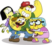 L-R: Tilly, Cricket, Bill, Alice