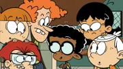 v.li.: Liam, Zach, Rusty, Clyde, Stella, Lincoln