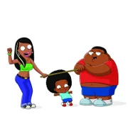 L-R: Roberta, Rallo and Cleveland Brown Jr.
