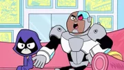 Raven und Cyborg