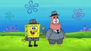 L-R: SpongeBob, Patrick
