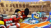 L-R: Micky, Donald Duck