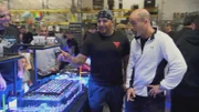 L-R: Fernando Vargas and Brett Raymer.