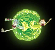 Rick (l), Morty (r)