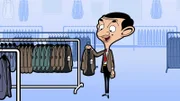 Im Kaufhaus findet Mr. Bean ein Jackett, welches ganz seinen Vorlieben entspricht.