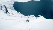 Freies Skifahren auf Onekotan.