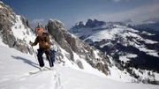 Bergsteigen.