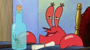 L-R: Plankton, Mr. Krabs