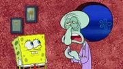 L-R: SpongeBob, Squidward