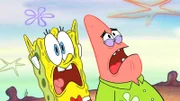 L-R: SpongeBob, Patrick