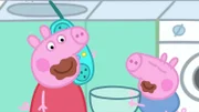 v.li.: Peppa Pig, George Pig