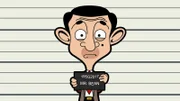 Auf der Polizeiwache merkt der zerknirschte Mr. Bean, dass ein Foto von ihm gemacht wird. Ob er das für seinen Ausweis gebrauchen kann?