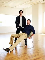 v.li.: Neal Caffrey (Matt Bomer), Peter Burke (Tim DeKay)